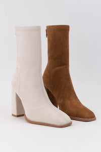 CCOCCI MINI PACK |  SQUARE-TOE SLIM-FIT ANKLE BOOTS