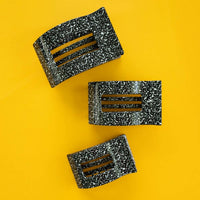 Flat Rectangle | Study Session | Medium Hair Clip