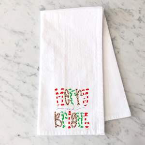 Merry and Bright Kitchen Towel