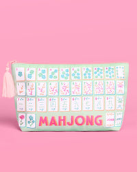 Mahjong Tile Bag - Nylon Zipper Bag
