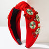 CHRISTMAS HEADBAND WITH ALLOY HEADBAND