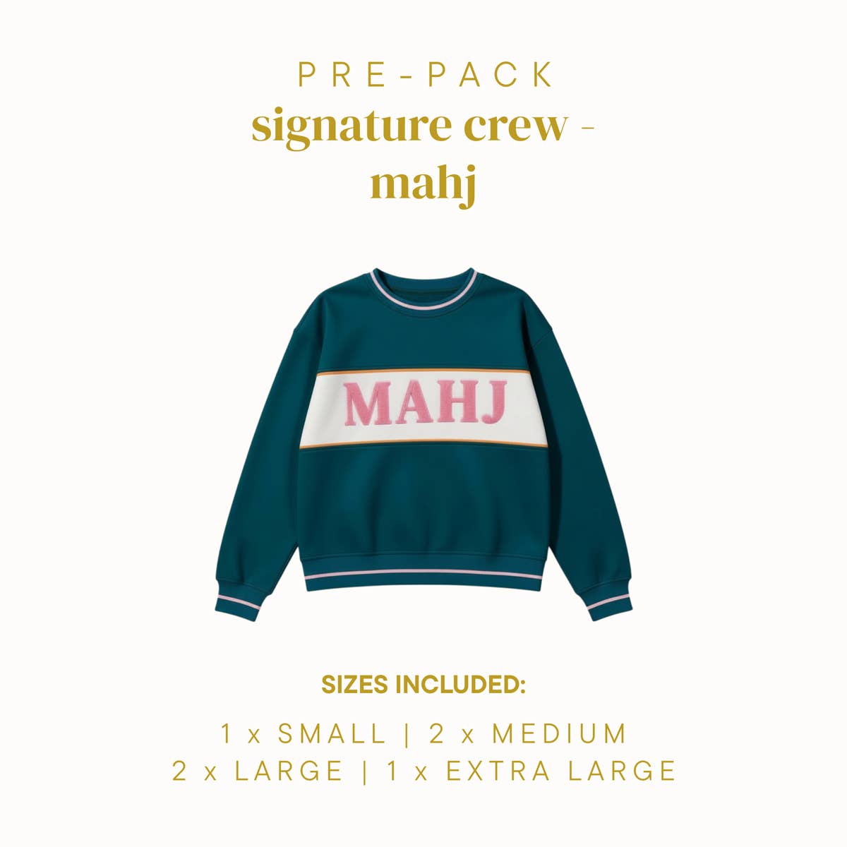 Signature Crew–Mahj Pre-Pack