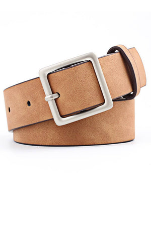 Square Buckle Belt