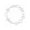 Grace Link Bracelet in Silver