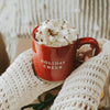 Holiday Cheer Stoneware Coffee Mug - Christmas Decor