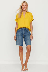 Drop Shoulder Regular Blouse - SS