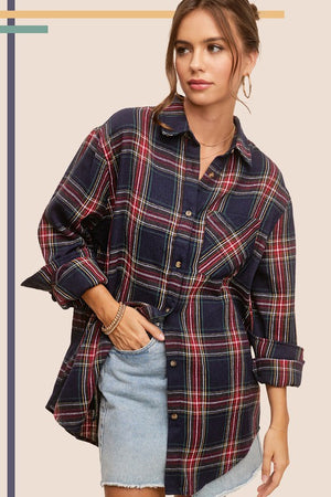 Amy Plaid Shirt