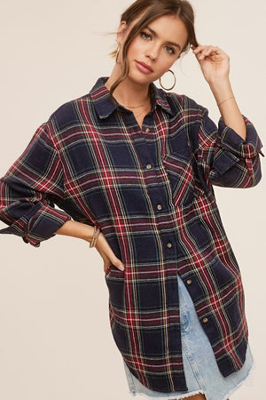 Amy Plaid Shirt