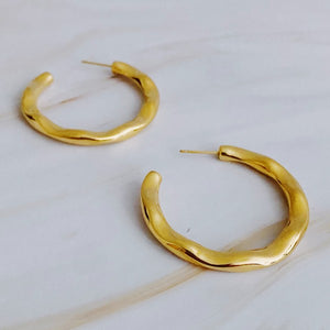 Art In Hoop Earrings