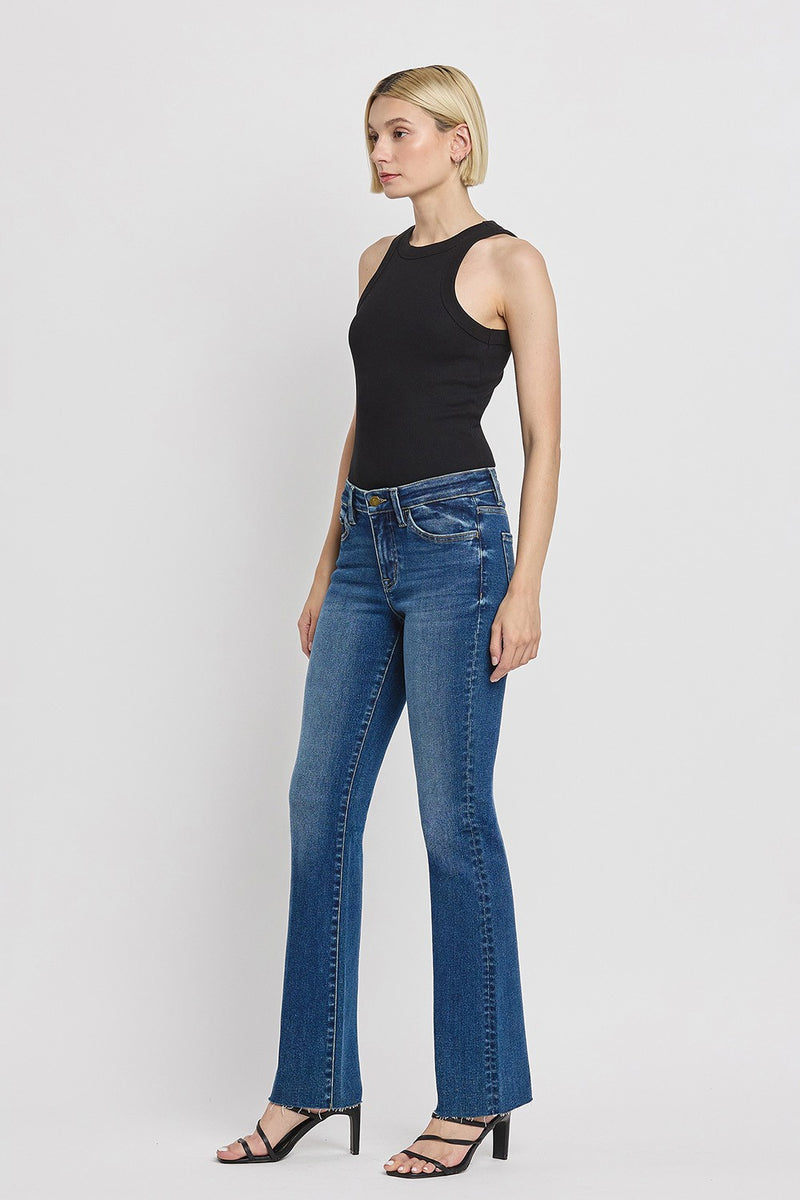 Mid Rise Slim Bootcut Flying Monkey Jeans