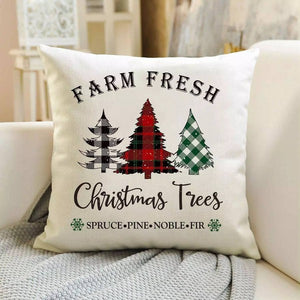 Christmas Throw Pillow Covers, 18x18in