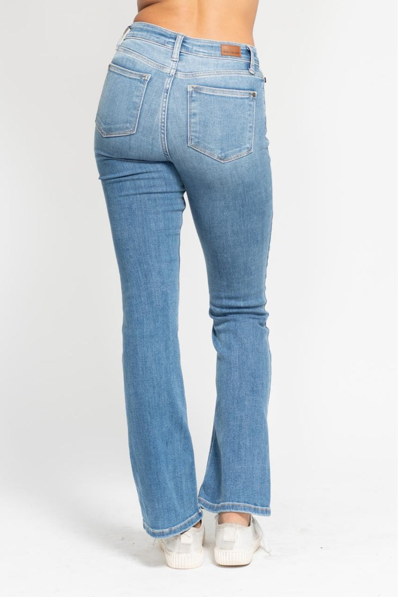 Judy Blue Classic Contrast Wash Bootcut Jeans