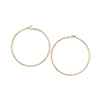 Round Hoop Matte Earrings