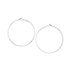 Round Hoop Matte Earrings