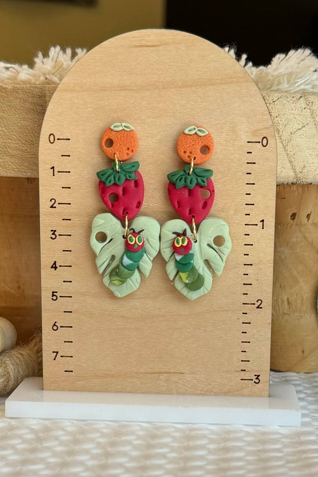 Hungry Caterpillar Earrings