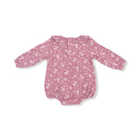 Bandana Floral - Bubble with Ruffle Collar