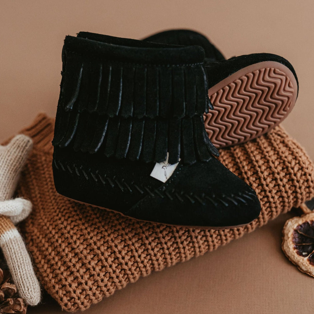 Black Cozy Boot