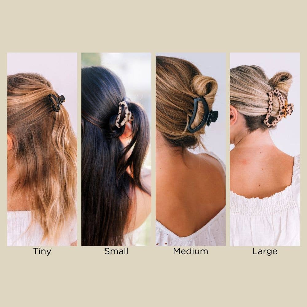 Open | Blonde Tortoise | Small Hair Clip