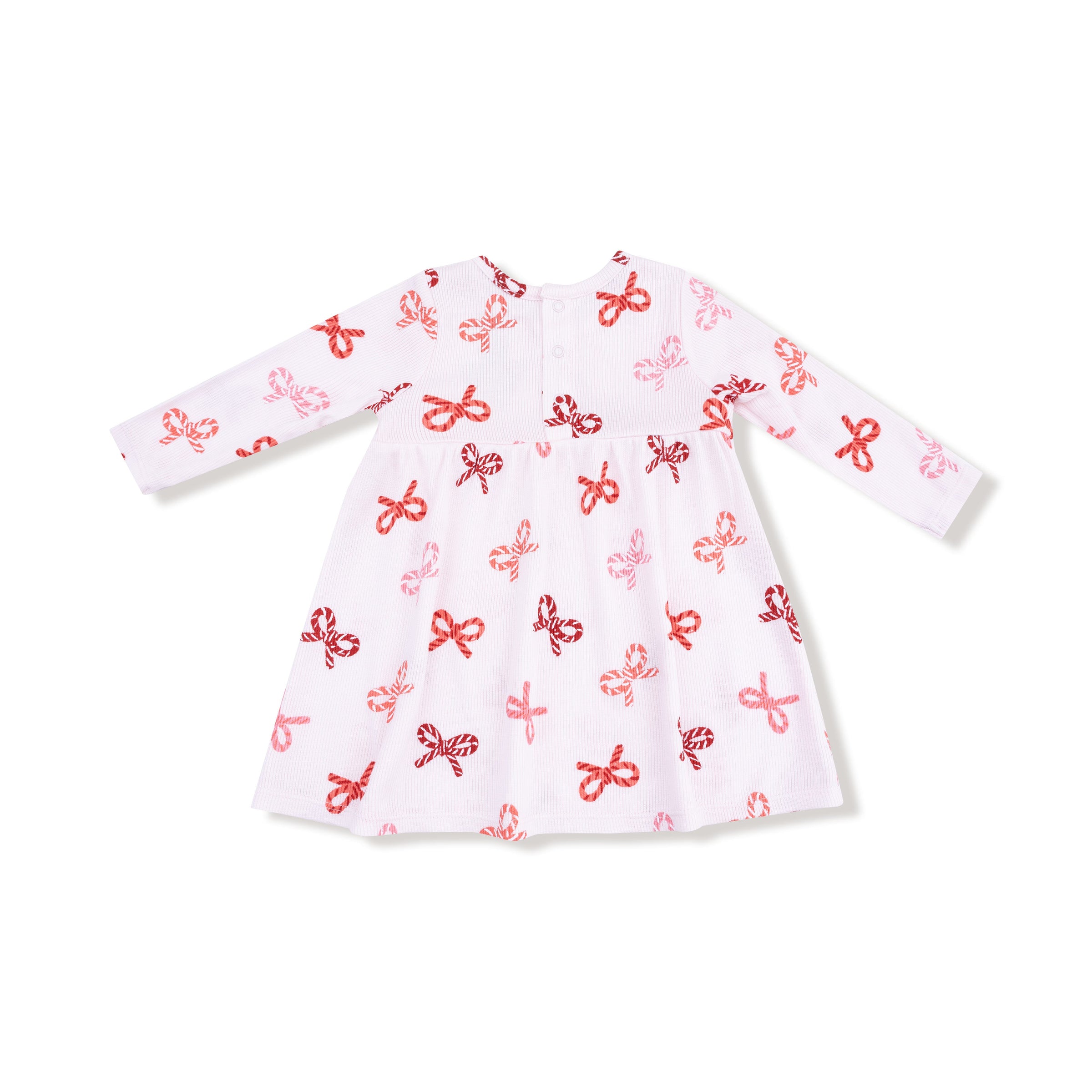 Candy Cane Bows - Simple Dress + Bloomer