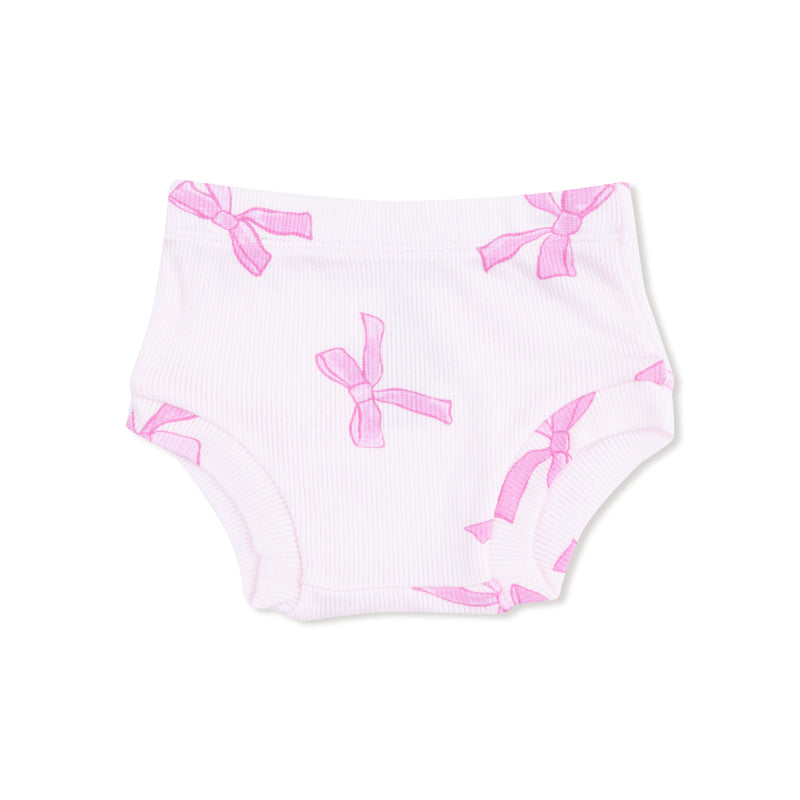 Pretty Bows - Simple Dress + Bloomer