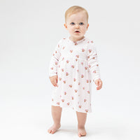 Mini Football Hearts - Simple Dress and Bloomer
