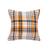 Halloween Zelda Orange Plaid Throw Pillow