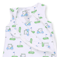 Golf Carts Blue - Sleep Bag