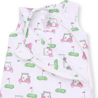 Golf Carts Pink - Sleep Bag