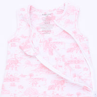 Golf Toile Pink - Sleep Bag
