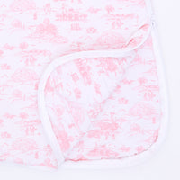 Golf Toile Pink - Sleep Bag
