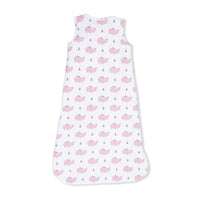 Bubbly Whale with Bow Pink - Sleep Bag