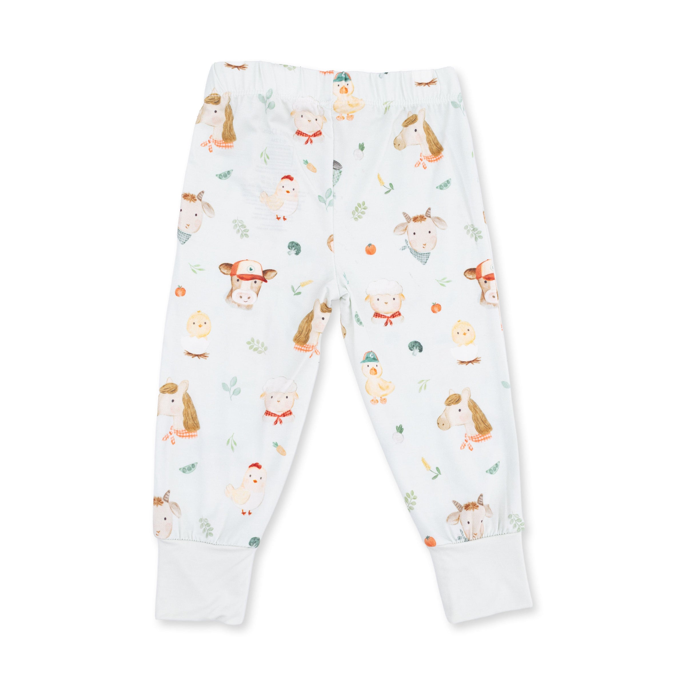 Baby Farm Faces - Short Sleeve Loungewear Set