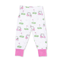 Golf Carts Pink - Short Sleeve Loungewear Set