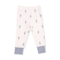 Lightning Bolt Viscose - Short Sleeve Loungewear Set