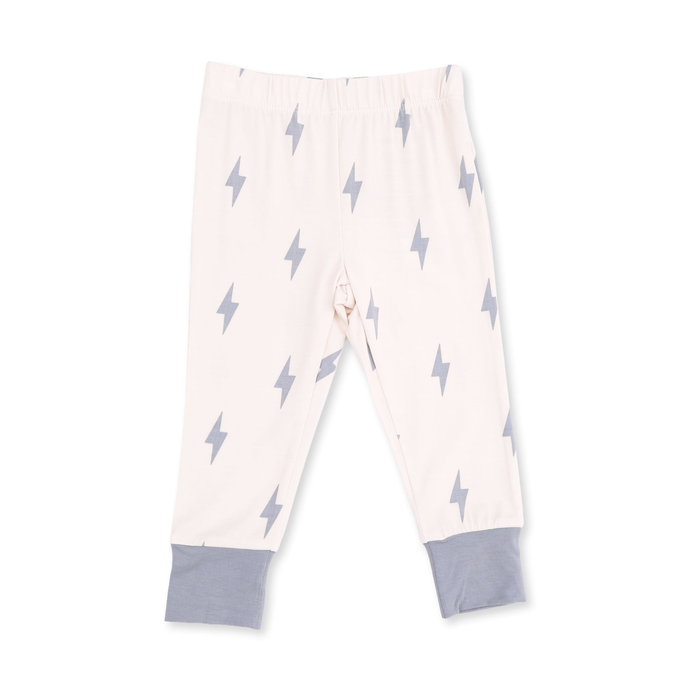 Lightning Bolt Viscose - Short Sleeve Loungewear Set