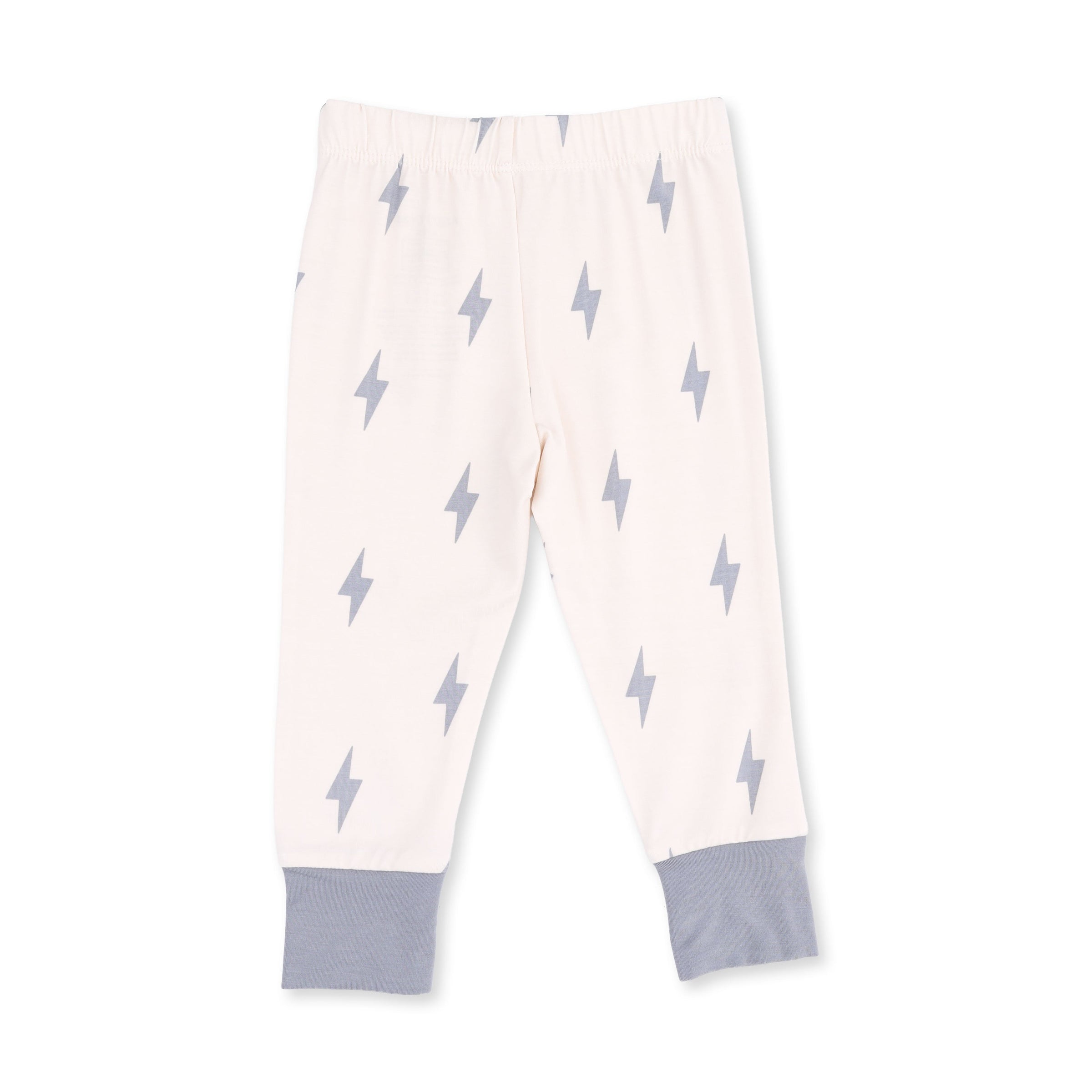 Lightning Bolt Viscose - Short Sleeve Loungewear Set