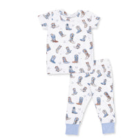 Buckaroo Boots - Short Sleeve Loungewear Set