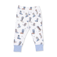 Buckaroo Boots - Short Sleeve Loungewear Set