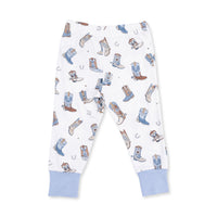 Buckaroo Boots - Short Sleeve Loungewear Set