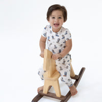 Buckaroo Boots - Short Sleeve Loungewear Set
