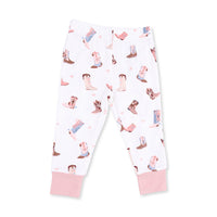 Buckarette Boots - Short Sleeve Loungewear Set