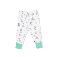Country Club Dogs Pink - Short Sleeve Loungewear Set