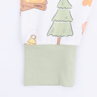 Camping Pink - Short Sleeve Loungewear Set