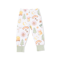 Camping Pink - Short Sleeve Loungewear Set