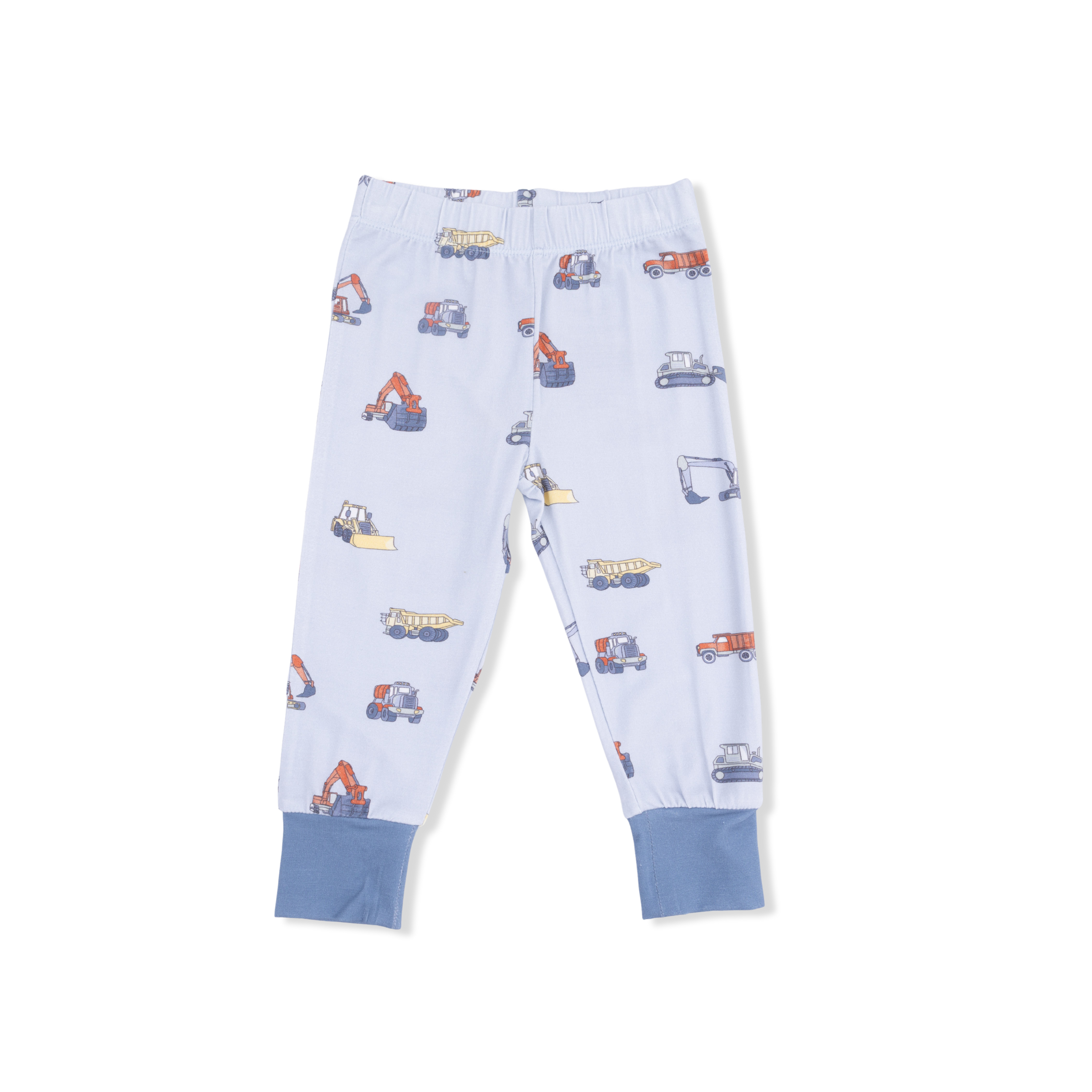 Construction Vehicles - Short Sleeve Loungewear Set