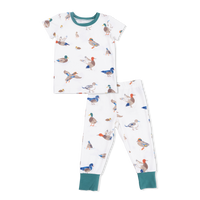 Ducks - Short Sleeve Loungewear Set