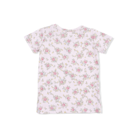 Edith's Rose Garden - Short Sleeve Loungewear Set