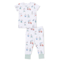 Golfing Teddy Bears - Short Sleeve Loungewear Set