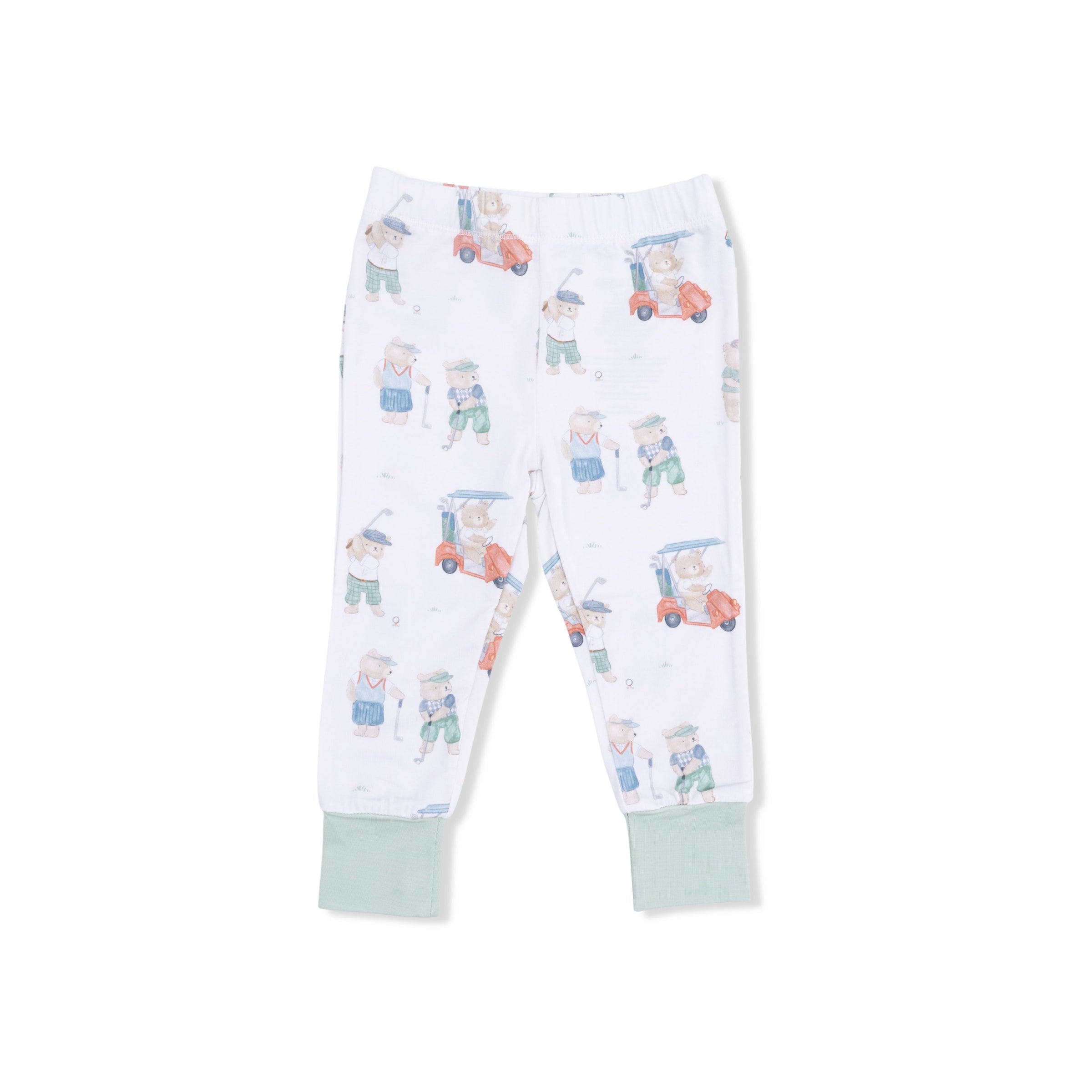 Golfing Teddy Bears - Short Sleeve Loungewear Set