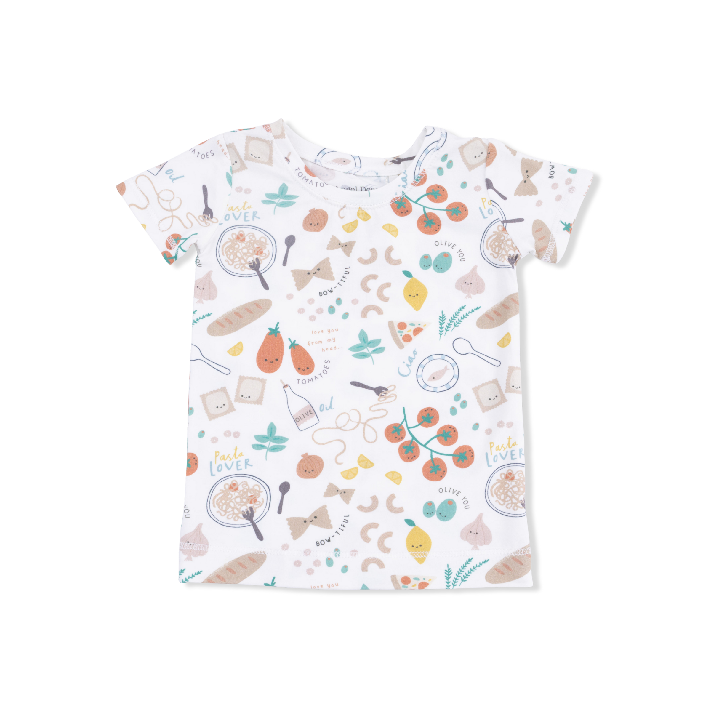 Pasta Lovers - Short Sleeve Loungewear Set